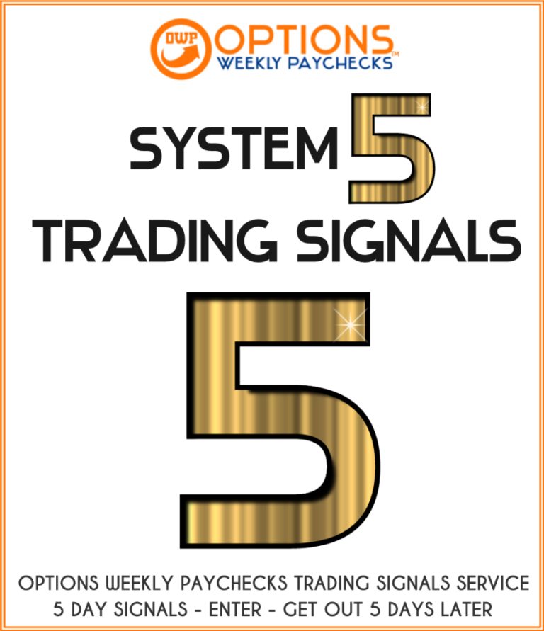 Announcing New Options Weekly Paycheck Signals!