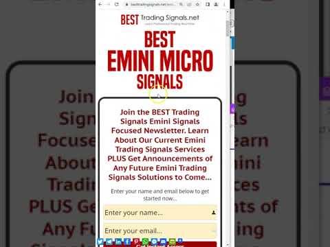 BEST Emini Swing Trading Signals Services