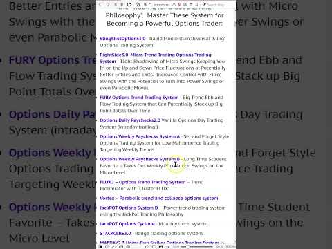 Options Trading AUTHORITY Products Overview 2