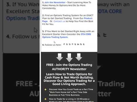 How to Get Started Making Money at Options Trading AUTHORITY