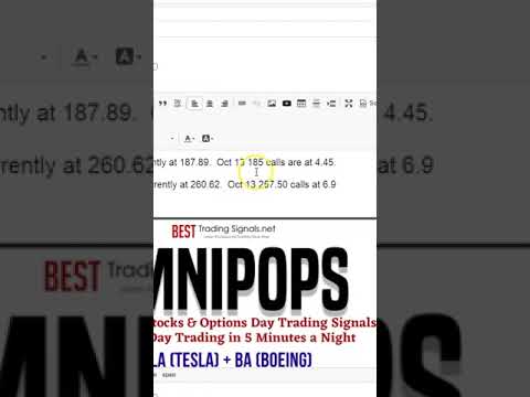 OMNIPOPS BA and TSLA Payday Example Oct 10 2023