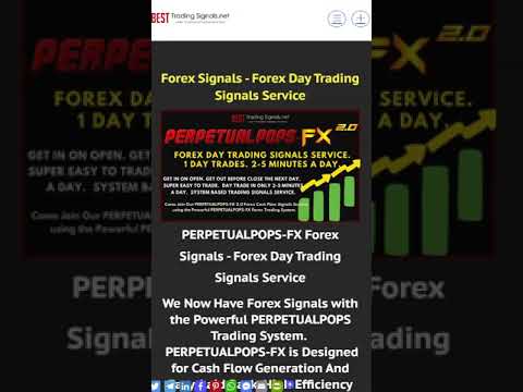 ANNOUNCING the New PERPETUALPOPS 2 0 FX Forex Day Trading Signals Upgraded Signal Service