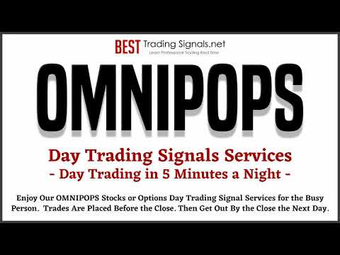 OMNIPOPS Options Day Trading Signals Services