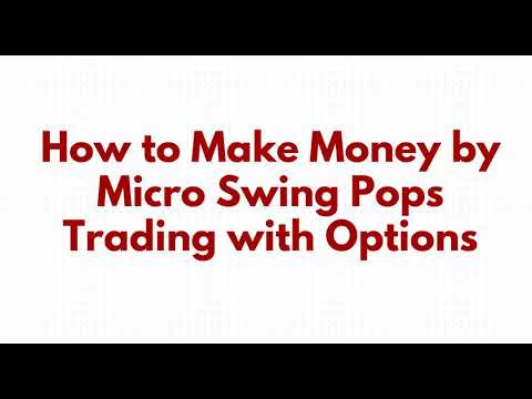 How to Make Money by Micro Swing Pops Trading with Options mp3