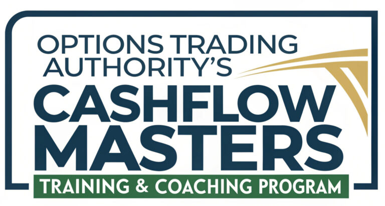 Options Trading AUTHORITY’s Cashflow MASTERS Training & Coaching Program 4