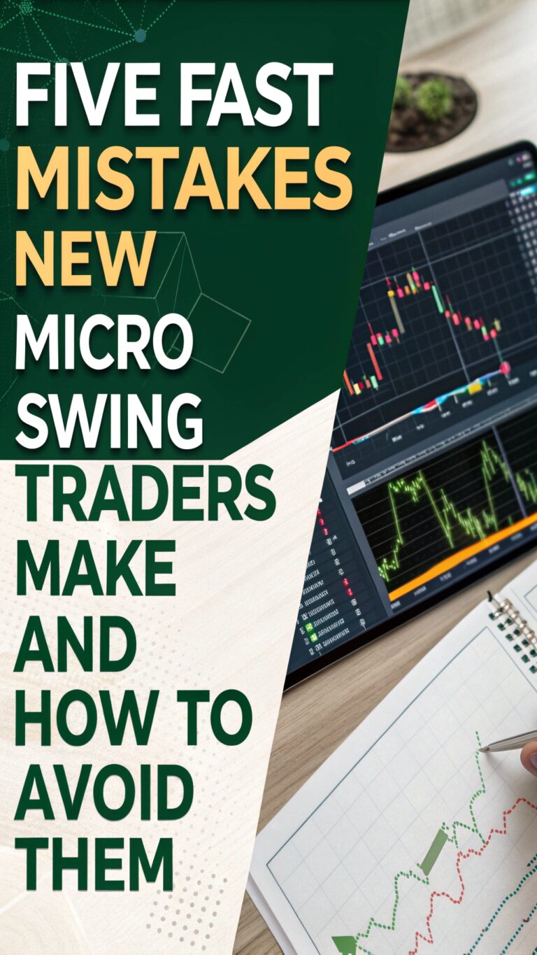 Five Fast Mistakes New Micro Swing Traders Make—and How to Avoid Them