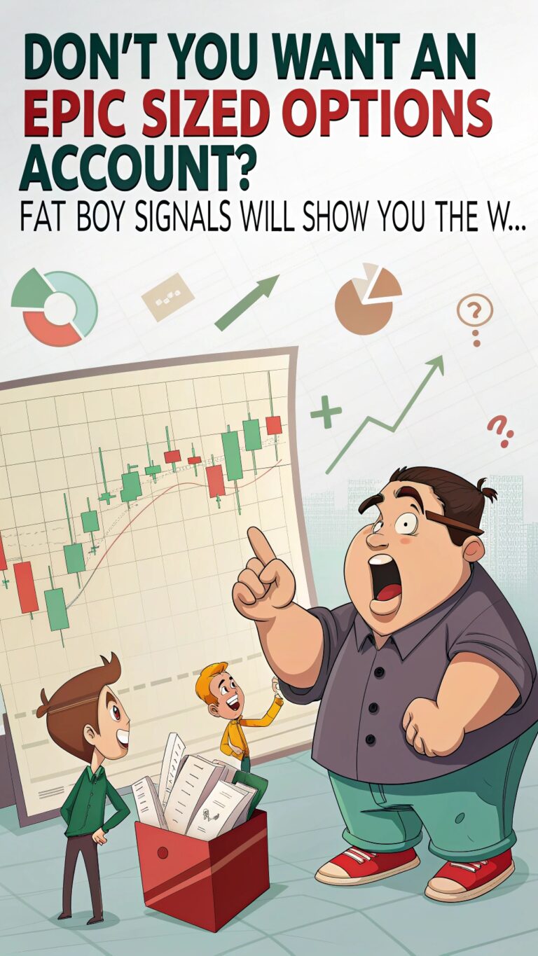 Don't You Want an Epic Sized Options Account? FAT BOY Signals Will Show You The Way...