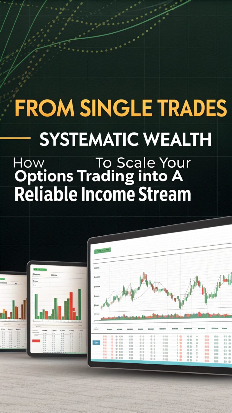 From Single Trades to Systematic Wealth - How to Scale Your Options Trading Into a Reliable Income Stream